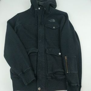 North face S knit fleece lined coat